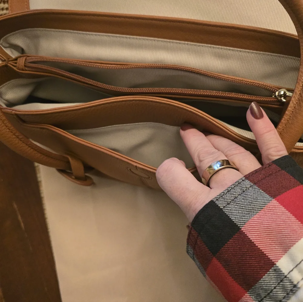 Radley London Brown Leather Shoulder Bag - Picture 7 of 13
